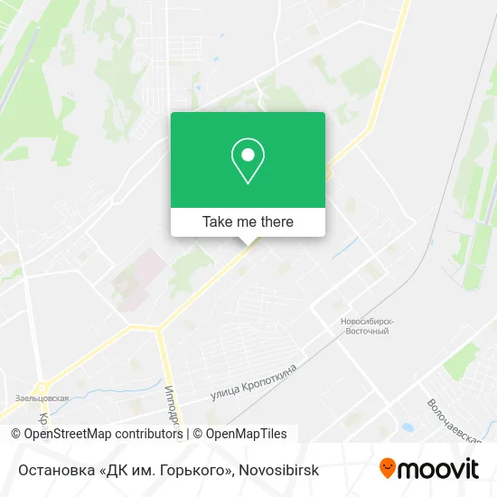 Остановка «ДК им. Горького» map