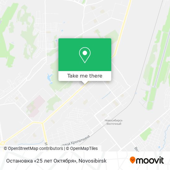 Остановка «25 лет Октября» map