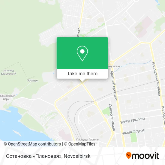 Остановка «Плановая» map