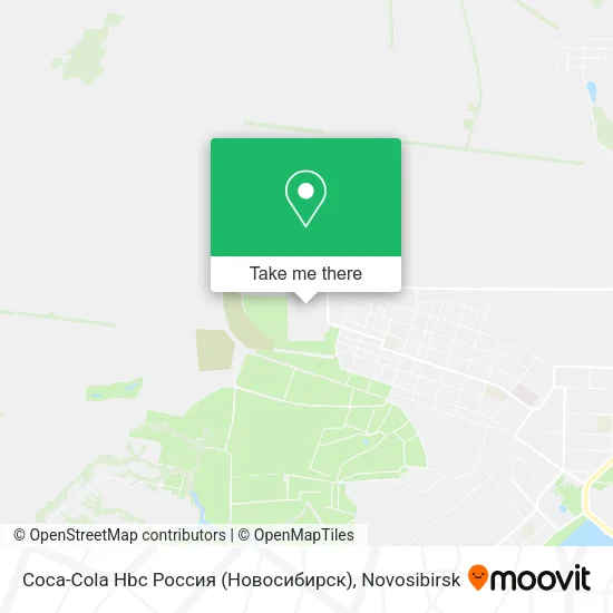 Coca-Cola Hbc Россия (Новосибирск) map