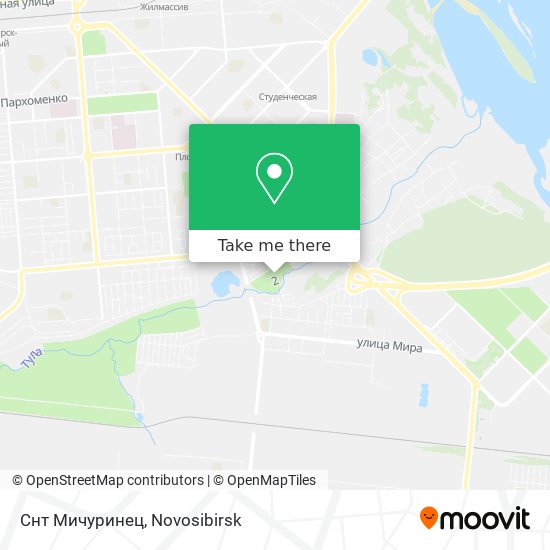 Снт Мичуринец map