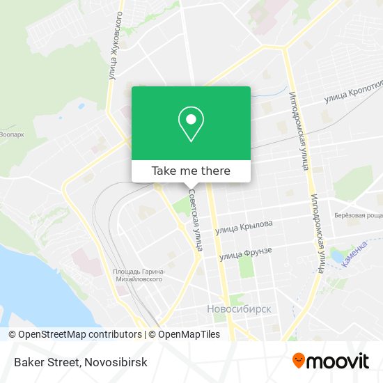 Baker Street map