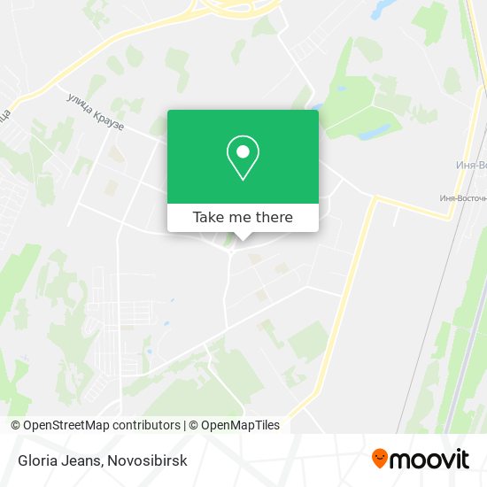 Gloria Jeans map