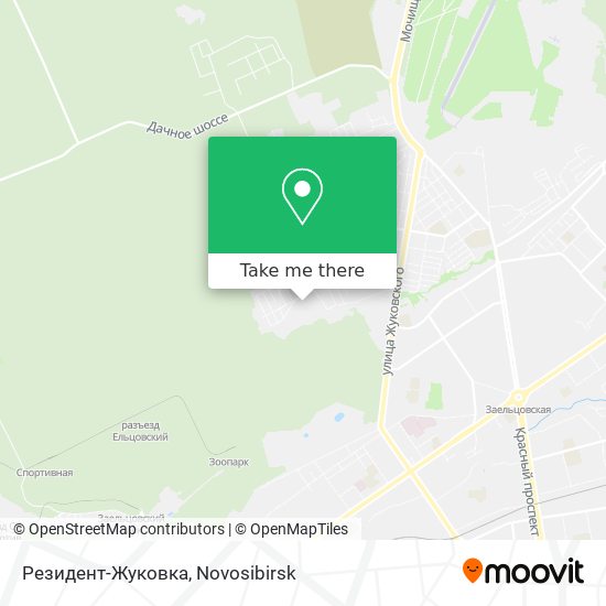 Резидент-Жуковка map
