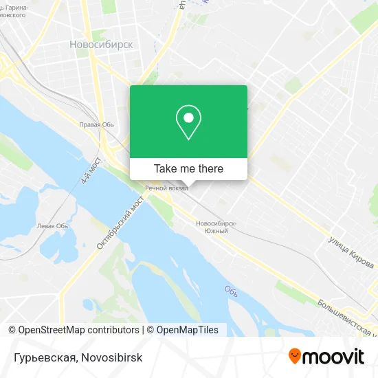 Гурьевская map