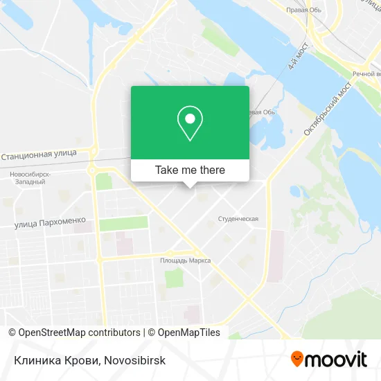 Клиника Крови map