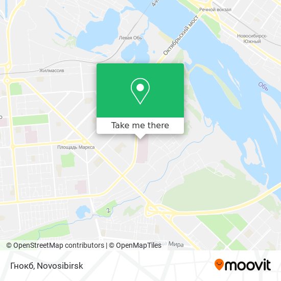Гнокб map
