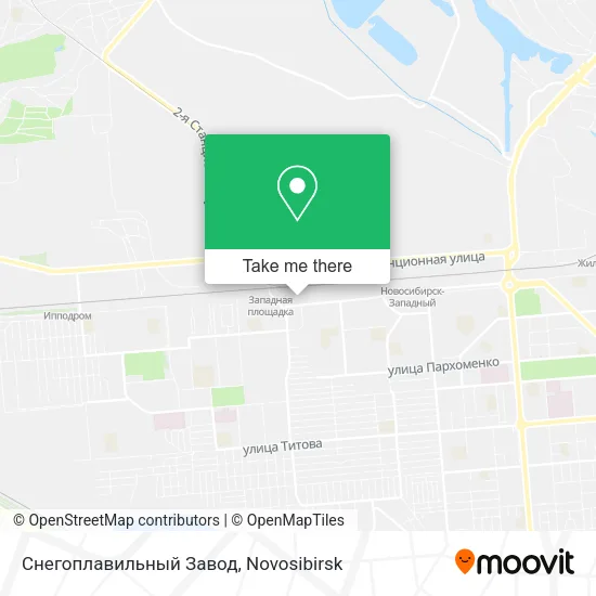 Снегоплавильный Завод map