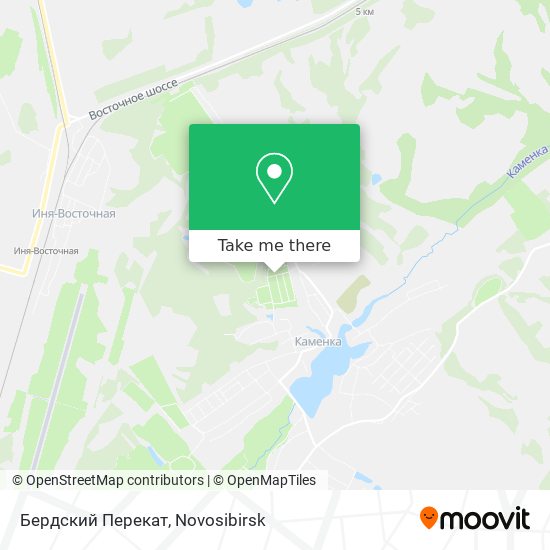 Бердский Перекат map