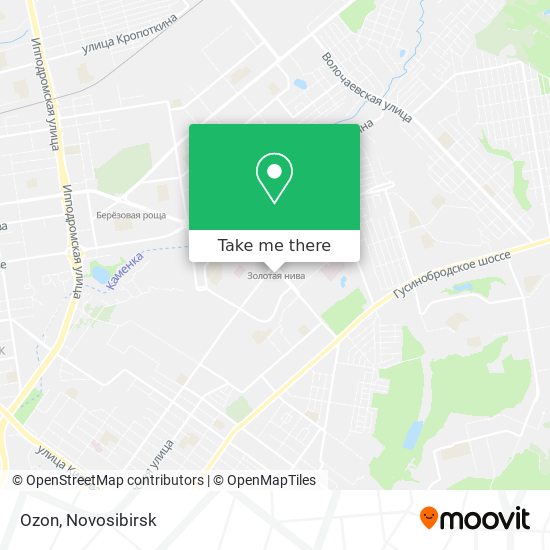 Ozon map