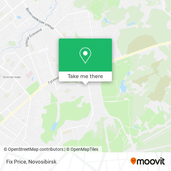 Fix Price map