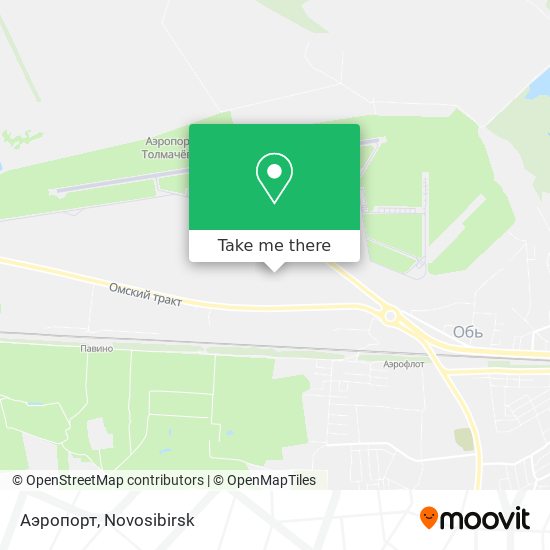 Аэропорт map