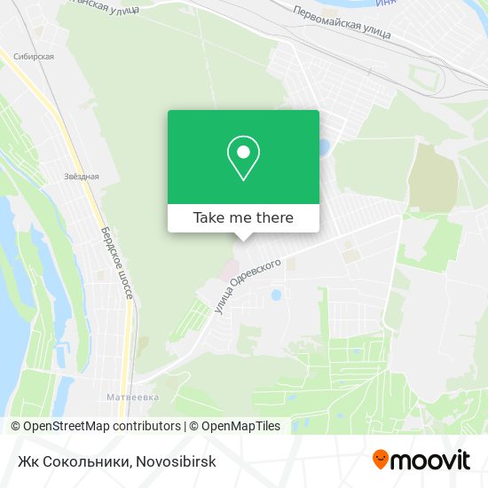 Жк Сокольники map