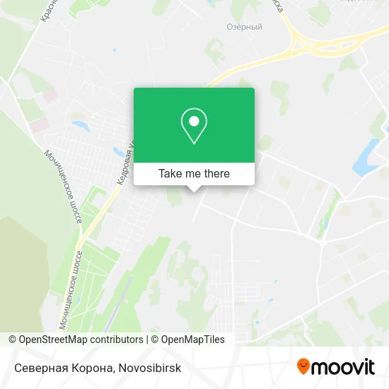 Северная Корона map