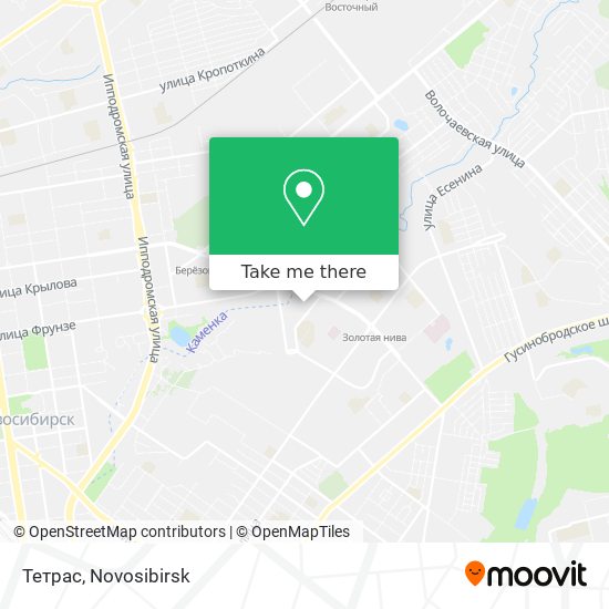Тетрас map