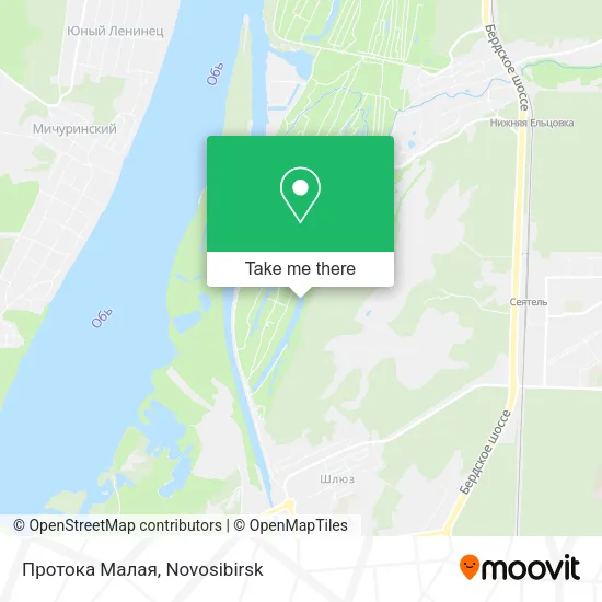 Протока Малая map