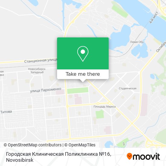 Городская Клиническая Поликлиника №16 map