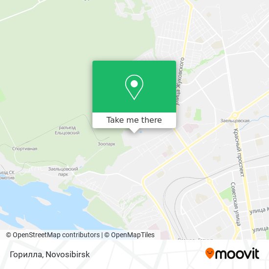 Горилла map