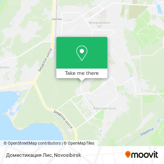 Доместикация Лис map