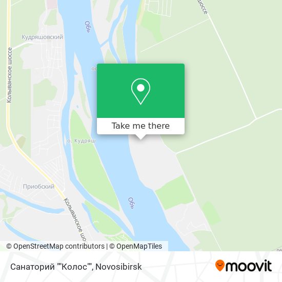 Санаторий ""Колос"" map
