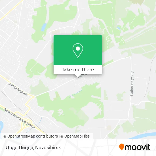 Додо Пицца map