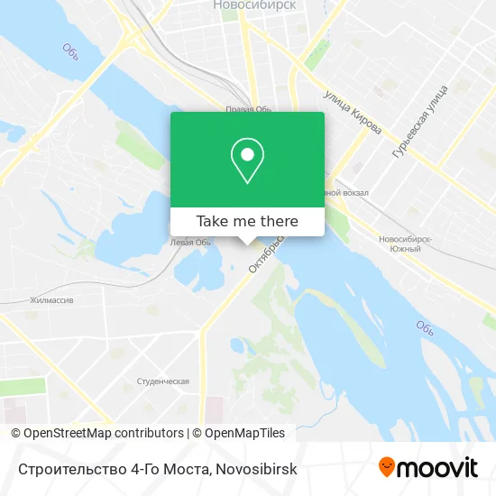 Строительство 4-Го Моста map