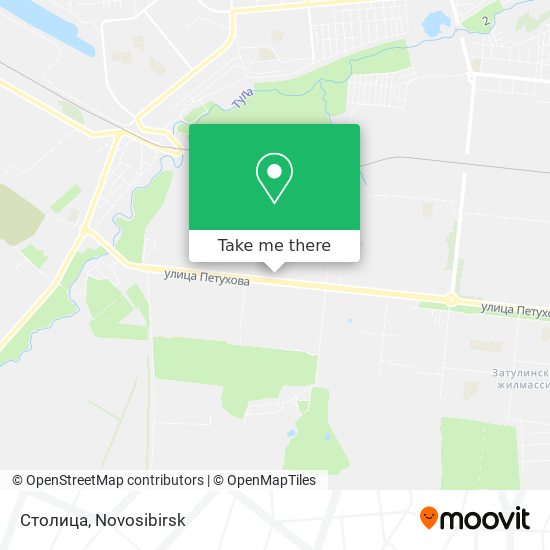 Столица map