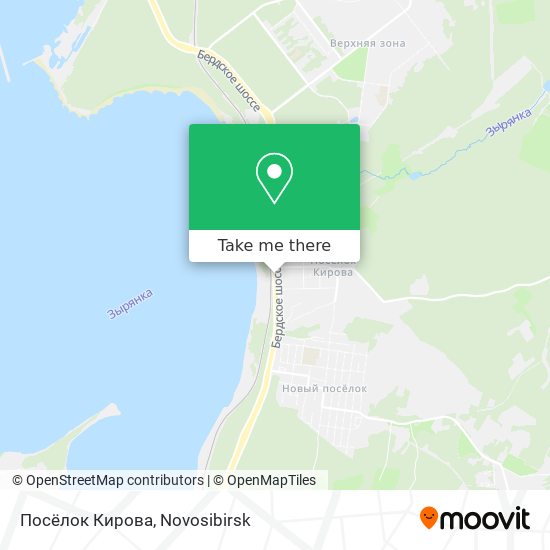 Посёлок Кирова map