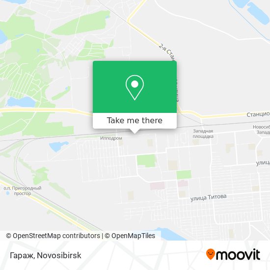Гараж map