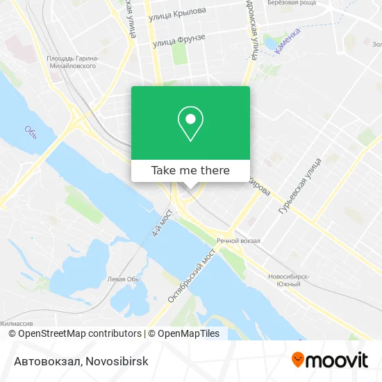 Автовокзал map