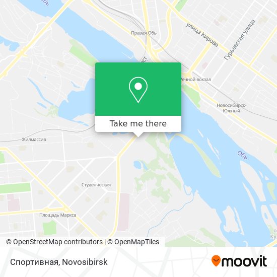 Спортивная map
