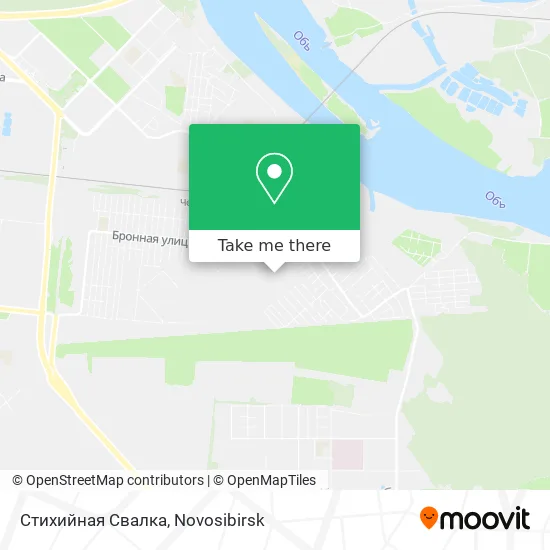 Стихийная Свалка map