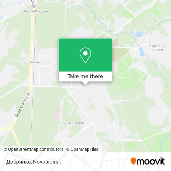 Добрянка map