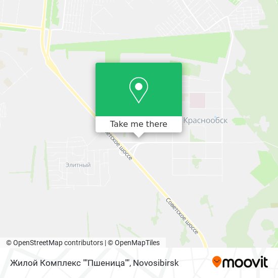 Жилой Комплекс ""Пшеница"" map