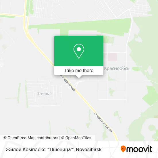 Жилой Комплекс ""Пшеница"" map