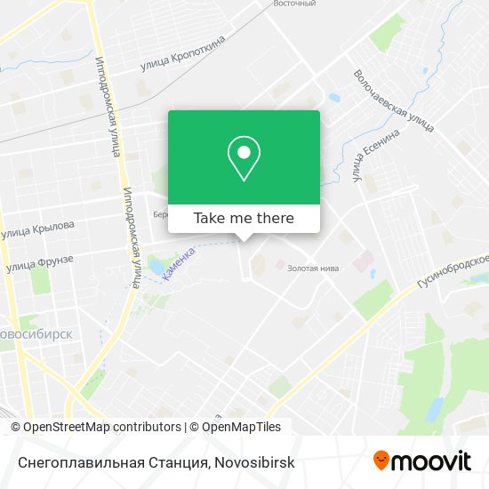 Снегоплавильная Станция map