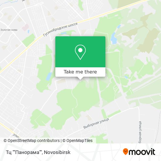 Тц ""Панорама"" map