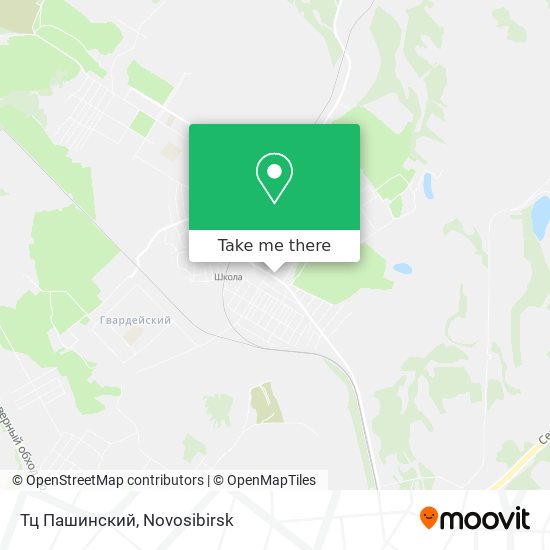 Тц Пашинский map