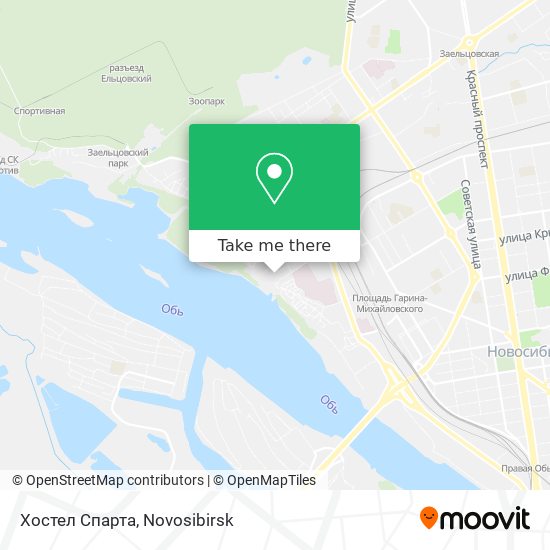 Хостел Спарта map