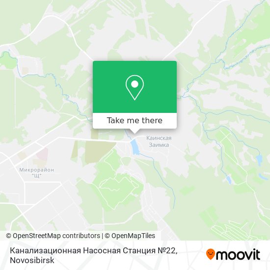 Канализационная Насосная Станция №22 map