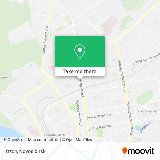 Ozon map