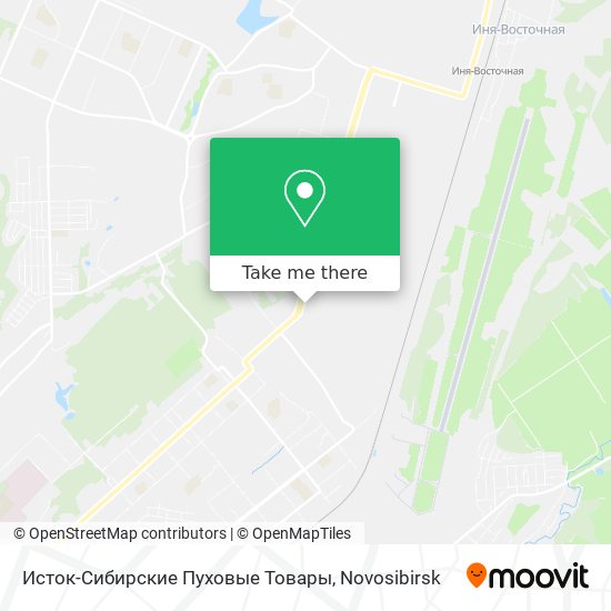 Исток-Сибирские Пуховые Товары map