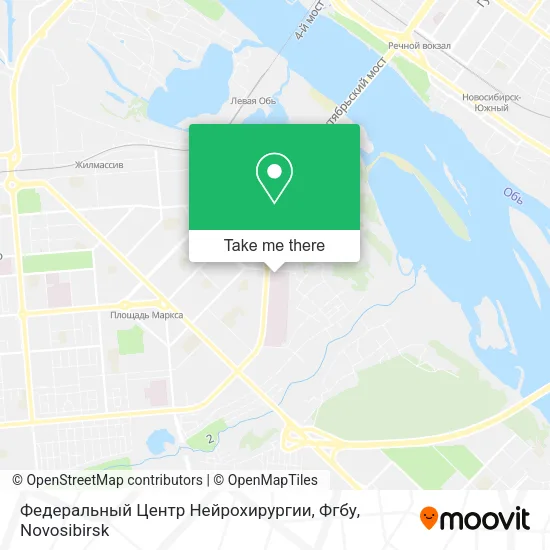 Федеральный Центр Нейрохирургии, Фгбу map