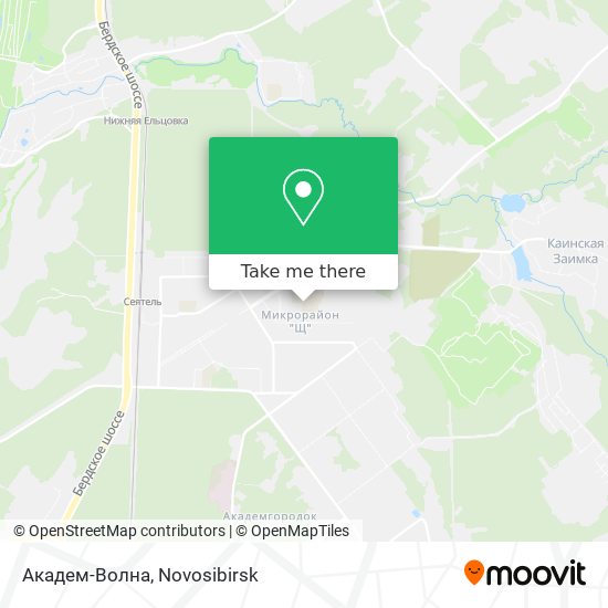 Академ-Волна map