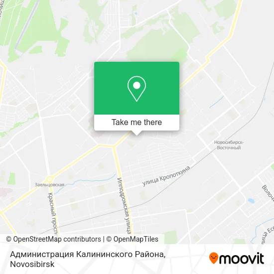 Администрация Калининского Района map