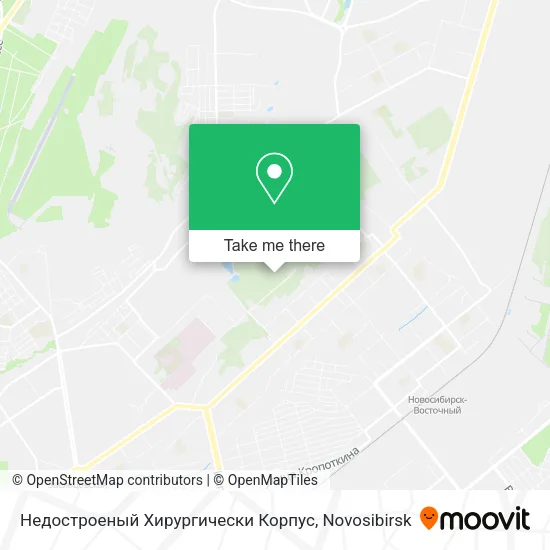 Недостроеный Хирургически Корпус map