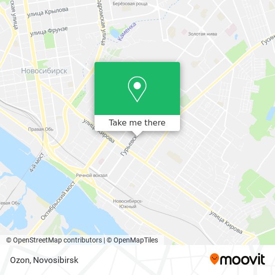Ozon map