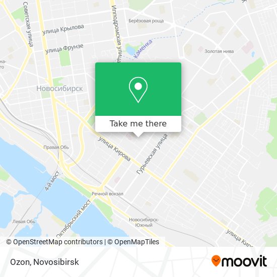 Ozon map