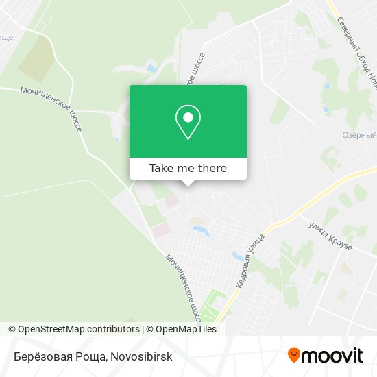 Берёзовая Роща map