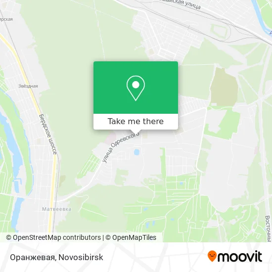 Оранжевая map